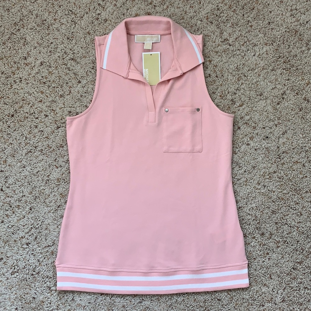 • MICHAEL KORS sleeveless Polo •